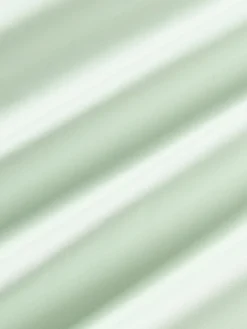 Fundas Nórdicas|Mantas></noscript>Westwing Collection Funda nórdica de percal con ribete Daria Verde salvia, verde