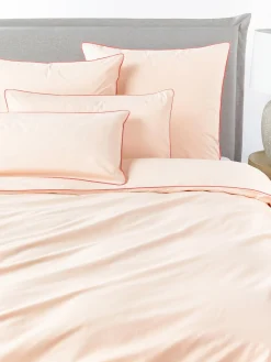 Sale Funda nórdica de percal con ribete Daria Fundas Nórdicas|Mantas