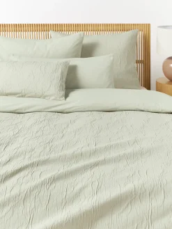 Funda nórdica de percal de algodón lavado Leonora Fundas Nórdicas|Mantas