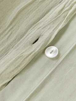 Funda nórdica de percal de algodón lavado Leonora Fundas Nórdicas|Mantas