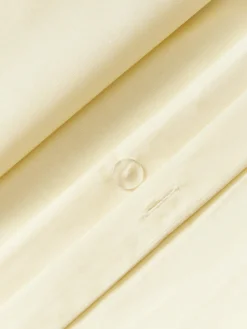 Mantas|Fundas Nórdicas></noscript>Westwing Collection Funda nórdica de percal Elsie Amarillo claro