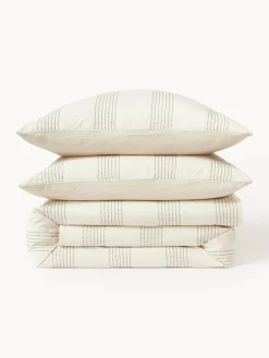 Fundas Nórdicas|Mantas></noscript>Westwing Collection Funda nórdica de percal Graham Off White