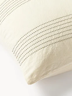 Fundas Nórdicas|Mantas></noscript>Westwing Collection Funda nórdica de percal Graham Off White