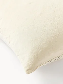 Fundas Nórdicas|Mantas></noscript>Westwing Collection Funda nórdica de percal Graham Off White