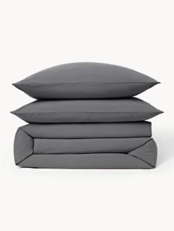 Funda nórdica de percal lavado Leonie Fundas Nórdicas|Mantas