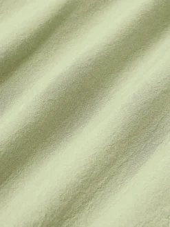 Mantas|Fundas Nórdicas></noscript>Westwing Collection Funda nórdica de percal lavado Leonie Verde claro