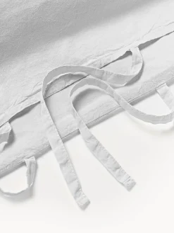 Mantas|Fundas Nórdicas></noscript>Westwing Collection Funda nórdica de percal lavado Leonie Gris claro