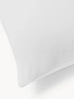 Mantas|Fundas Nórdicas></noscript>Westwing Collection Funda nórdica de percal lavado Leonie Gris claro