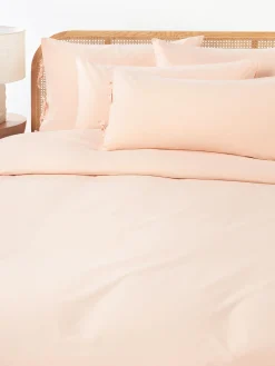 Funda nórdica de percal lavado Leonie Fundas Nórdicas|Mantas