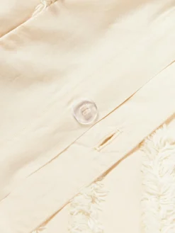 Fundas Nórdicas|Mantas></noscript>Westwing Collection Funda nórdica de percal Phil Blanco crema