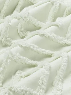 Fundas Nórdicas|Mantas></noscript>Westwing Collection Funda nórdica de percal Phil Verde salvia