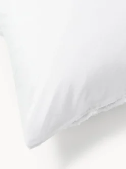 Fundas Nórdicas|Mantas></noscript>Westwing Collection Funda nórdica de percal Phil Blanco