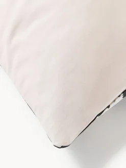 Mantas|Fundas Nórdicas></noscript>Westwing Collection Funda nórdica de satén Blossom Gris antracita, multicolor