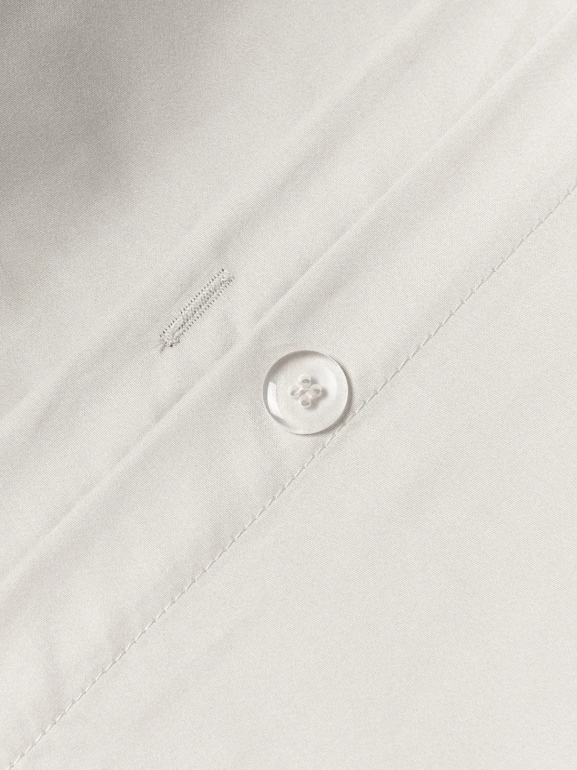 Mantas|Fundas Nórdicas>Westwing Collection Funda nórdica de satén Comfort Gris claro