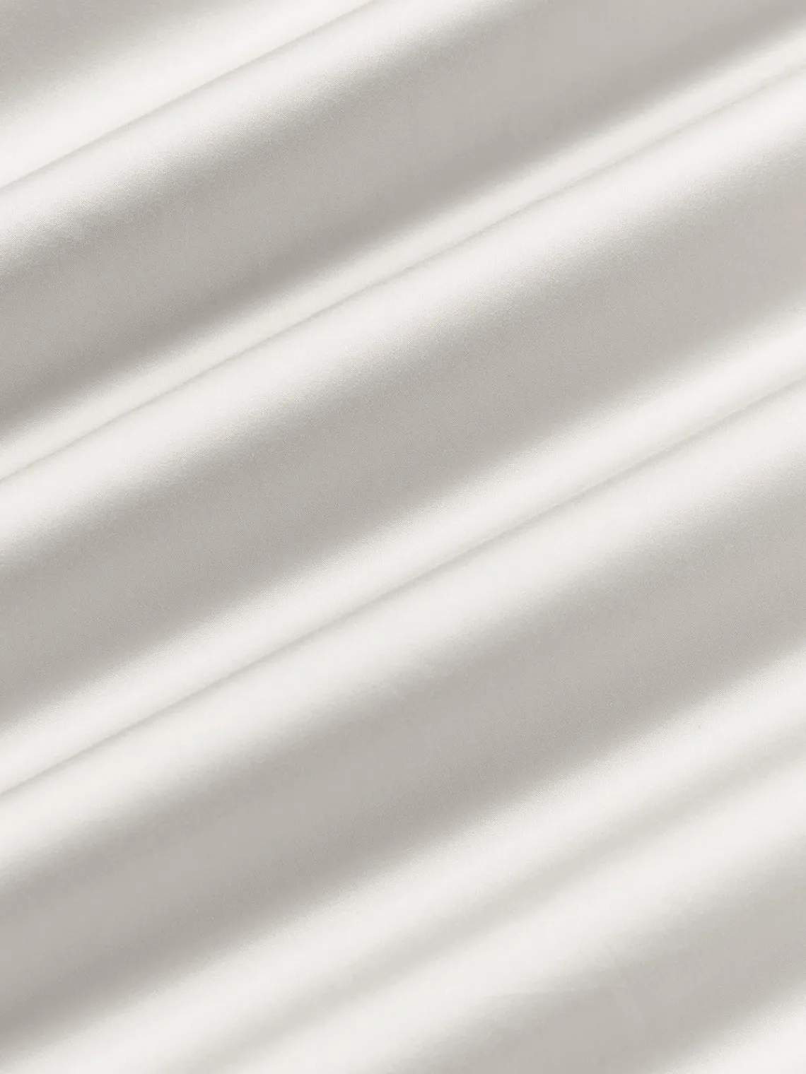 Mantas|Fundas Nórdicas>Westwing Collection Funda nórdica de satén Comfort Gris claro