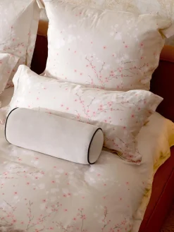 Online Funda nórdica de satén con estampado floral Sakura Mantas|Fundas Nórdicas