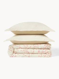 Online Funda nórdica de satén con estampado floral Sakura Mantas|Fundas Nórdicas