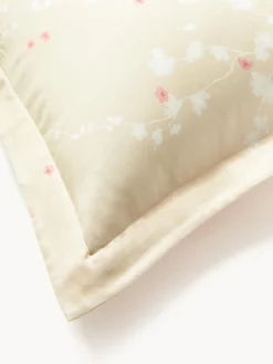 Online Funda nórdica de satén con estampado floral Sakura Mantas|Fundas Nórdicas