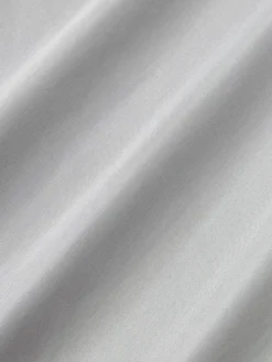 Fundas Nórdicas|Mantas></noscript>Westwing Collection Funda nórdica de satén con estampado floral Sakura Gris oscuro, rosa claro, blanco