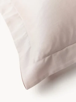 Fundas Nórdicas|Mantas></noscript>Westwing Collection Funda nórdica de satén de algodón Alyssa Tonos rosas