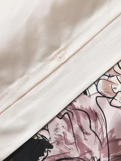 Funda nórdica de satén estampada Margot Fundas Nórdicas|Mantas