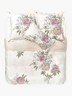 Fundas Nórdicas|Mantas></noscript>Westwing Collection Funda nórdica de satén estampada Margot