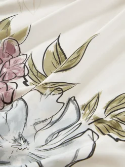 Fundas Nórdicas|Mantas></noscript>Westwing Collection Funda nórdica de satén estampada Margot