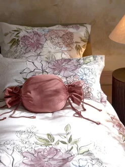 Fundas Nórdicas|Mantas></noscript>Westwing Collection Funda nórdica de satén estampada Margot