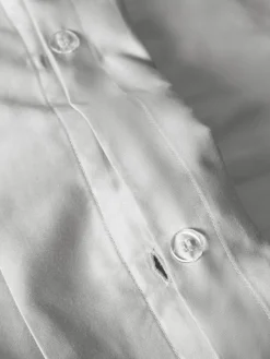 Mantas|Fundas Nórdicas></noscript>Westwing Collection Funda nórdica de satén Premium Gris claro