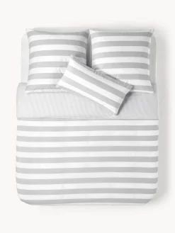 Online Funda nórdica doble cara de algodón a rayas Lorena Mantas|Fundas Nórdicas