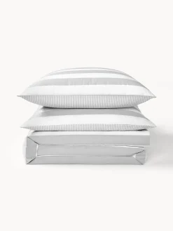 Online Funda nórdica doble cara de algodón a rayas Lorena Mantas|Fundas Nórdicas