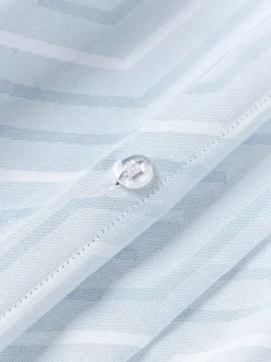 Fundas Nórdicas|Mantas></noscript>Westwing Collection Funda nórdica en tejido jacquard Aisha Azul claro, blanco