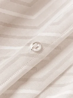 Fundas Nórdicas|Mantas></noscript>Westwing Collection Funda nórdica en tejido jacquard Aisha Beige claro, blanco