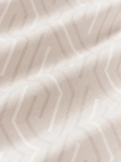 Fundas Nórdicas|Mantas></noscript>Westwing Collection Funda nórdica en tejido jacquard Aisha Beige claro, blanco