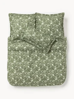 Fundas Nórdicas|Mantas>Westwing Collection Funda nórdica estampada Pola Tonos verdes