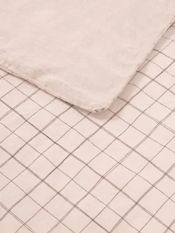 Cojines Infantiles|Decoración Infantil></noscript>Nobodinoz Funda nórdica infantil L1N0 Rosa claro, gris antracita