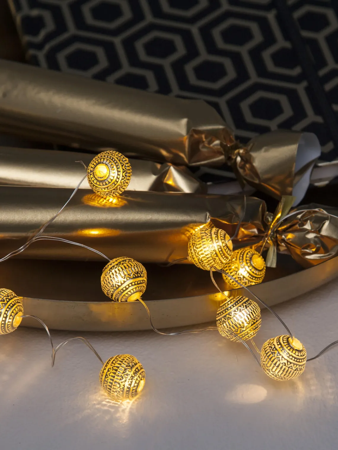 Lámparas De Techo|Lámparas De Techo> Guirnalda de luces LED Beads, 120 cm