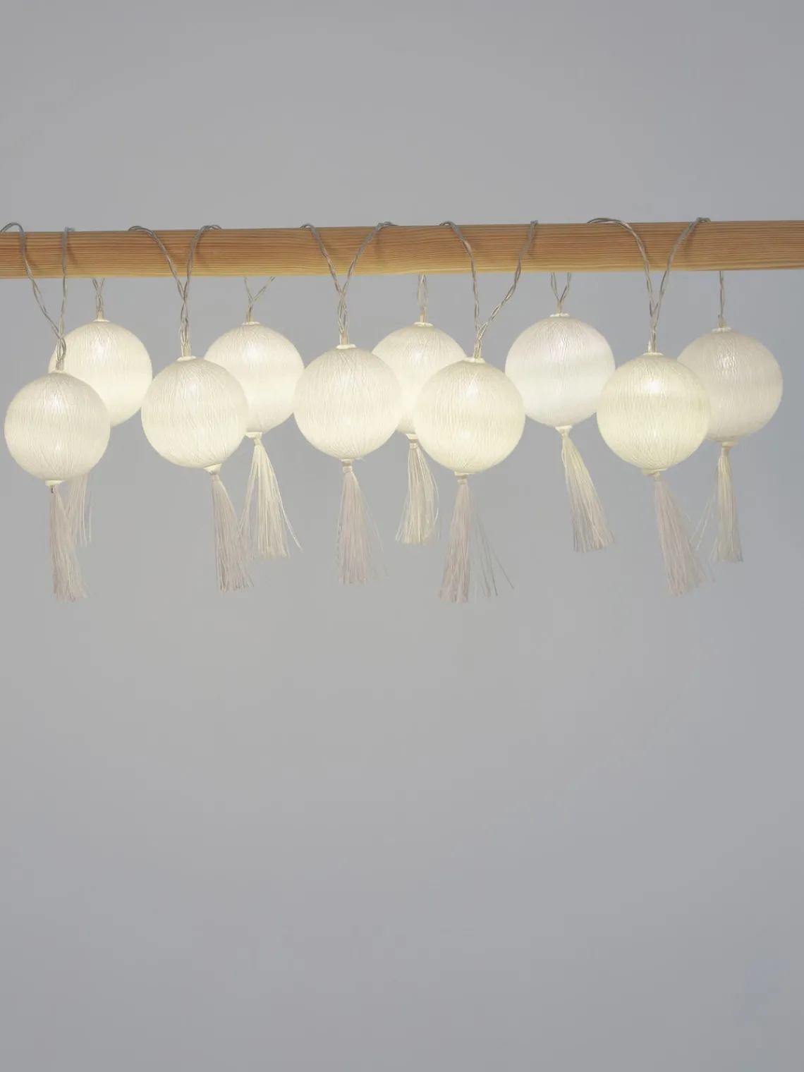 Guirnalda de luces LED Jolly Tassel, 185 cm, a pilas Lámparas De Techo|Lámparas De Techo