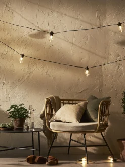 Lámparas Colgantes Exterior|Lámparas De Techo>Star Trading Guirnalda de luces LED para exterior con función de temporizador Selecta, tamaños diferentes