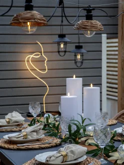 Clearance Guirnalda de luces LED para exterior Cesta Lámparas Colgantes Exterior|Lámparas Colgantes Exterior