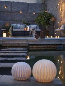 Clearance Guirnalda de luces LED para exterior Cesta Lámparas Colgantes Exterior|Lámparas Colgantes Exterior