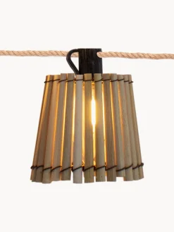 Lámparas Colgantes Exterior|Lámparas Colgantes Exterior>NewGarden Guirnalda de luces LED solares de bambú Okinawa