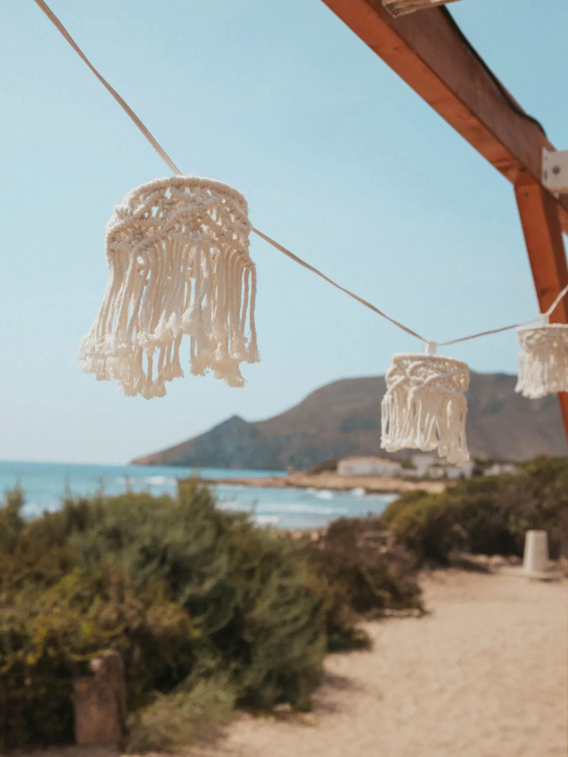 Lámparas Colgantes Exterior|Lámparas De Techo>NewGarden Guirnalda de luces LED solares de algodón Mykonos