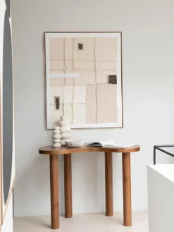 Lienzos|Jarrones>Andrea House Impresión artesanal en lienzo con marco de madera Manos