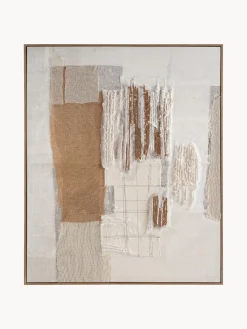 Outlet Impresión artesanal en lienzo con marco de madera Guayana Lienzos|Jarrones