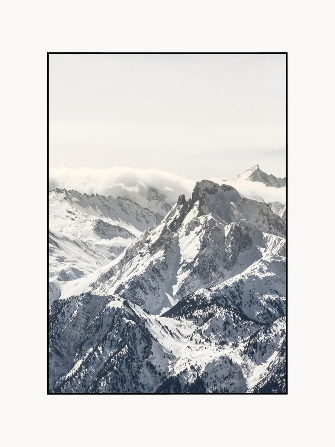 Cuadros Y Láminas Decorativas|Jarrones>Malerifabrikken Impresión digital enmarcada White Mountain