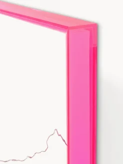 Lienzos|Jarrones></noscript>Malerifabrikken Impresión sobre lienzo acabada a mano enmarcada Confidential Pink