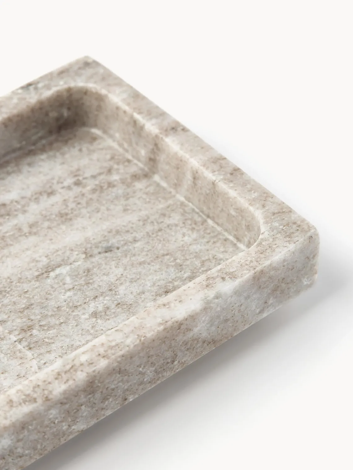 Dispensador De Jabón Y Jaboneras|Jarrones>Westwing Collection Jabonera de mármol Simba Mármol beige