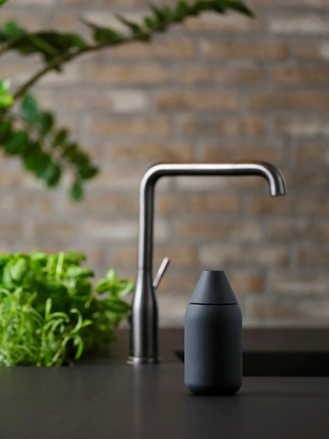 Dispensador De Jabón Y Jaboneras|Jarrones>Zone Denmark Jabonera Singles Black Negro