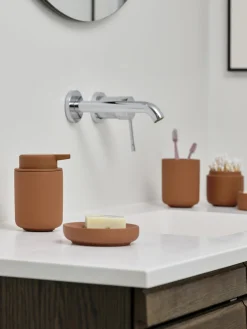 Dispensador De Jabón Y Jaboneras|Jarrones>Zone Denmark Jabonera suave Ume Terracota